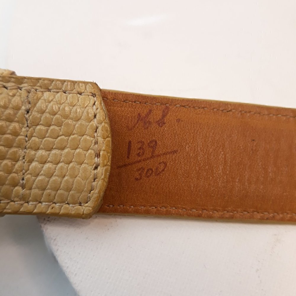 Joan & David Calfskin Leather Belt Sz S - Picture 4 of 10